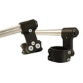 Woodcraft Racing 51mm 3 Piece Clipon Handlebar Kit With 2.5" Inch Rise - Silver