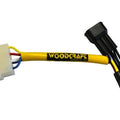Kawasaki 2006-2011 ZX14R Woodcraft Racing Key Switch Elimination Harness