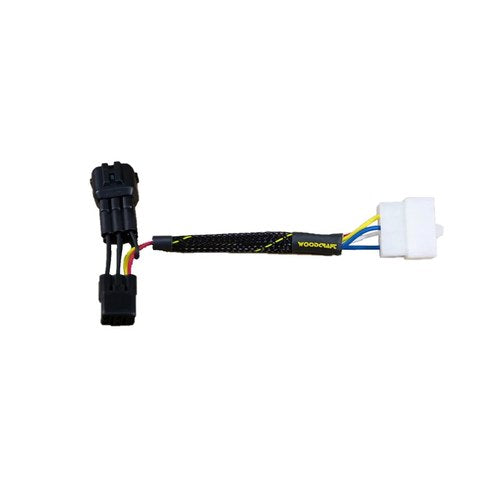Kawasaki 2003-2004 ZX6R ZX636 Woodcraft Racing Key Switch Elimination Harness