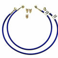Ducati 1999-01 996 Sps / Sps 2 Gbrakes Stainless Steel Front Brake Line Kit Blue
