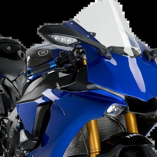 Yamaha YZF-R1M 2015-2019 Puig Windscreen R-RACER Clear