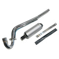 Exhaust Pipe + Muffler Fits 70cc 90cc 110cc Pit Pro Trail Quad Dirt Bikes ATV