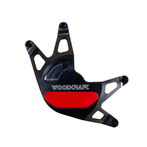 Yamaha 2025 Yzf - R9 Woodcraft Clutch Cover Engine Protector - Red Plate