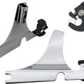 Harley Davidson Harddrive Detachable Sissy Bar Side Plates Chrome Softail