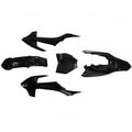 Black Plastics Guard Fairing Fender Kit KTM65 Style 110cc Pit Pro Dirt Bike
