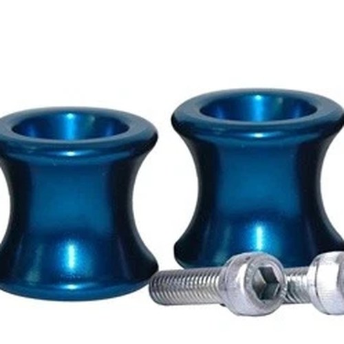 Honda / Kawasaki / Suzuki Vortex SP526B 8mm Swingarm Spools Blue