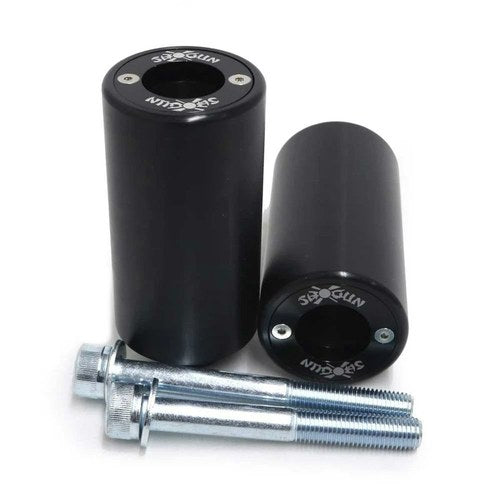 Kawasaki ZX6R 2019-2020 Shogun NO Cut PA2 Frame Sliders -Black
