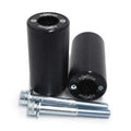 Kawasaki ZX6R 2019-2020 Shogun NO Cut PA2 Frame Sliders -Black