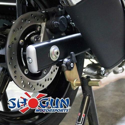 Suzuki SV650 2017-2020 Shogun Standard Black Swing Arm Spools