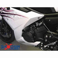 Yamaha FZ6R 2009-2017 Shogun Standard NO Cut Black Frame Sliders