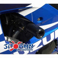 Suzuki GSXR600/750 2004-2005 Shogun Standard Black No Cut Frame Sliders