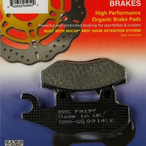 Ebc Organic Brake Pads FA197