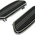Harley Davidson Flst 86-17 Flt 84-UP Harddrive Floorboard Kit Sweeper Chrome