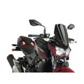 Kawasaki 2019-2023 Z400 Puig Windscreen Naked New Gen Sport Black