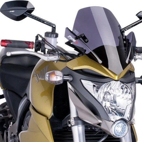 Yamaha 2011-2016 CB1000R Puig Windscreen Naked New Gen Sport Dark Smoke