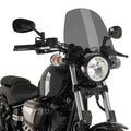 Yamaha 2014-2021 XVS95 Volt Puig Windscreen Naked New Gen Touring Dark Smoke