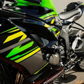Kawasaki ZX6R 2019-2023 Shogun Frame Sliders NO Cut Version