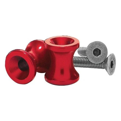 Kawasaki Ninja / Yamaha YZF-750 Vortex Racing SP402R 8mm Swingarm Spools Red