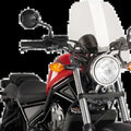 Honda 2017-2021 Cmx 300/500 Rebel Puig Windscreen Next Gen Naked Touring Clear