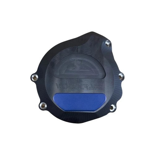 Suzuki 2005-2008 Gsxr 1000 Woodcraft Left Side Engine Cover Protector - Blue