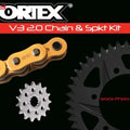 Yamaha 2006-2021 YZF-R6 Vortex 520 Chain & F5 Alloy Sprocket Kit 15-45