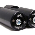 Kawasaki ZX14R 2012-2020 Shogun P2A Frame Sliders NO Cut Black