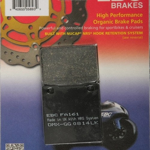 Ebc Organic Brake Pads FA161