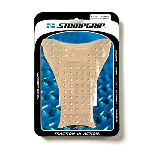 Stompgrip Tank Pads Universal Traction Volcano Tank Pad Stomp Grip - Clear