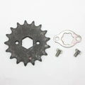 17T Teeth 20mm 420 Chain Front Sprocket Cog Pit Trail Quad Dirt Bike ATV Buggy