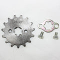 15T Teeth 17mm 420 Chain Front Sprocket Cog Pit Trail Quad Dirt Bike ATV Buggy