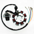 8 Pole Magneto Flywheel Stator 150cc 200cc 250cc Engine Pit Quad Dirt Bike ATV
