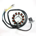 12 Pole Magneto Flywheel Stator Plate 200cc 250cc Pit Quad Dirt Bike ATV Buggy
