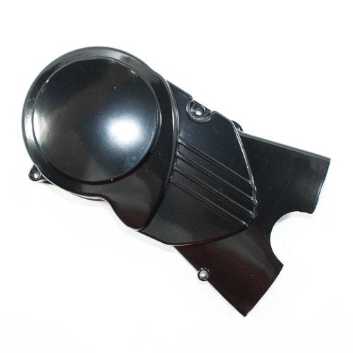 Black Engine Chain Sprocket Magneto Cover Casing Case 125cc 140cc Pit Dirt Bike