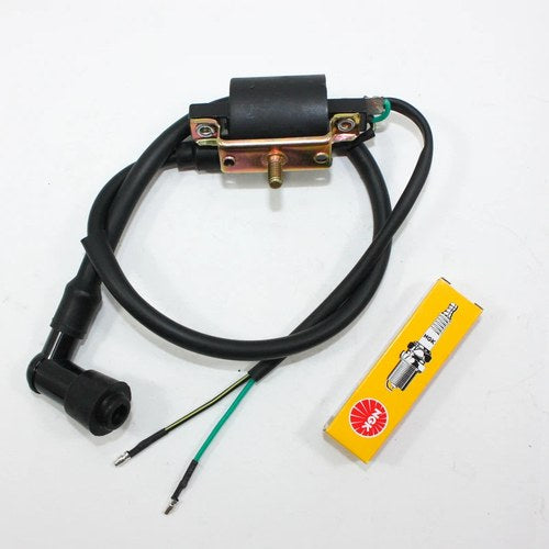 Ignition Coil + Ngk C7HSA Spark Plug 110cc 125cc Pit Quad Dirt Bike ATV Buggy