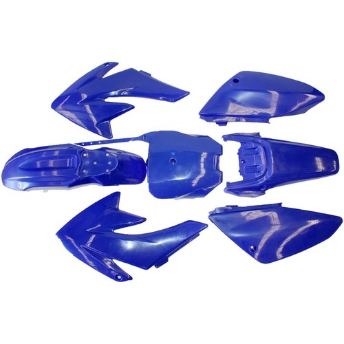Blue Plastics Guard Fairing Fender Kit CRF70 150cc 160cc Pit Pro Trail Dirt Bike
