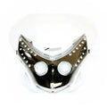 White Rec Reg LED Head Light + Strips Pit Trail Dirt Motrocycle Motorcross Bike