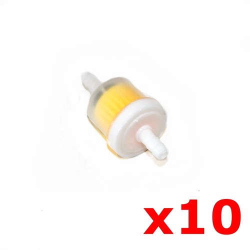 10 X Inline Petrol Fuel Filter Cleaner Pit Pro Trail Quad Dirt Bike ATV Buggy