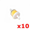 10 X Inline Petrol Fuel Filter Cleaner Pit Pro Trail Quad Dirt Bike ATV Buggy