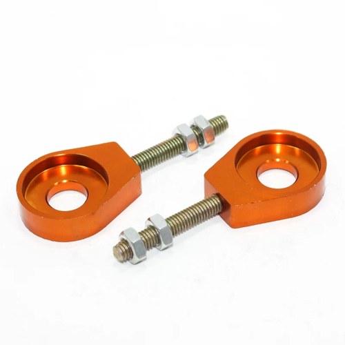 Gold 12mm 76mm Chain Adjuster Bolts Tensioner Pit Pro Trail Quad Dirt Bike ATV