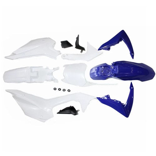 Blue Plastics Guard Fairing Fender Kit CRF110 Atomik Dhz Pit Pro Trail Dirt Bike