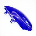 Blue Plastic muffler Side NO Guard Fender CRF50 Style Pit Pro Trail Dirt Bike
