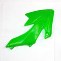 Green Plastic Front Left Tank Side Guard Fender CRF50 Style Pit Trail Dirt Bike