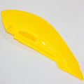 Yellow Plastic Rear Left Side Guard Fender KLX110 Style Pit Pro Trail Dirt Bike
