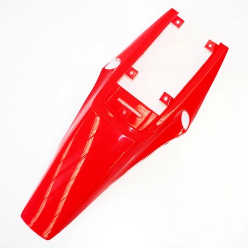 Red Plastic Rear Tail Mud Guard Fender Apollo Orion Style 250CC Pit Dirt Bike