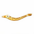 Gold 340mm CNC Heavy Duty Foot Brake Pedal Lever 125cc 150cc Pit Pro Dirt Bike