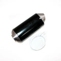 38mm Chrome CNC Alloy Exhaust Muffler+ Clamp 125cc 160cc Pit Pro Trail Dirt Bike
