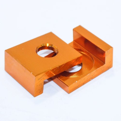 Gold 12mm Alloy Chain Adjuster Block Tensioner Pit Pro Quad Trail Dirt Bike ATV