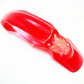 Red Plastic Front Wheel Mud Guard Fender CRF70 Style Pit Pro Trail Dirt Bike