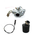 Carb Carby Air Filter Throttle Choke Cable Yamaha Peewee PW50 PY50 Pit Dirt Bike
