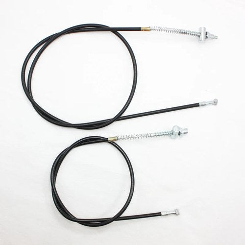 Front+ Rear Back Drum Brake Cable Line Yamaha Peewee PW50 PY50 Pit Pro Dirt Bike